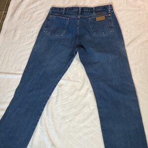 Wrangler Men's Straight Blue Jeans